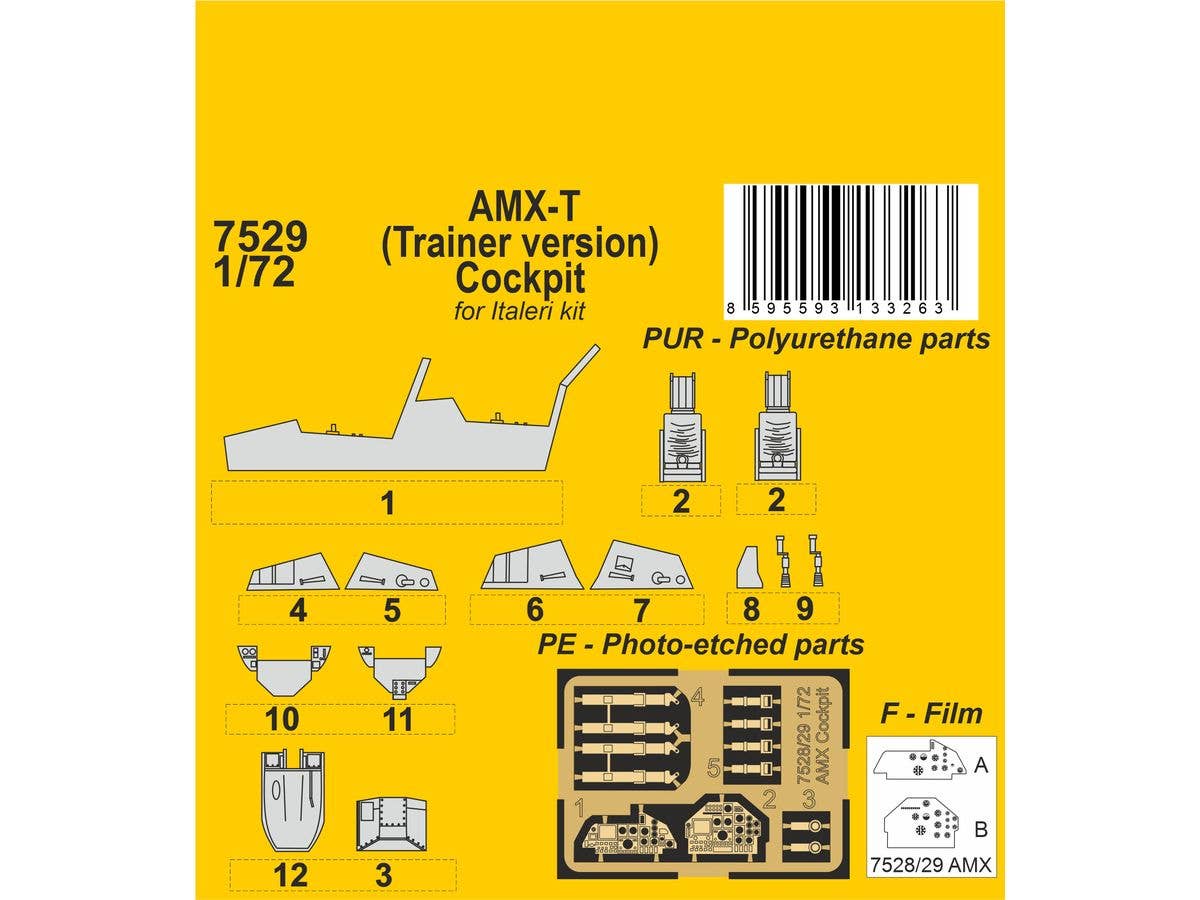 AMX-T (Trainer version) Cockpit