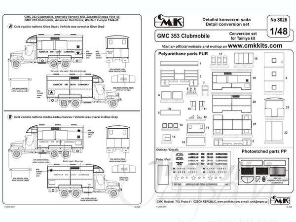 GMC 353 Clubmobile convesion set | HLJ.com