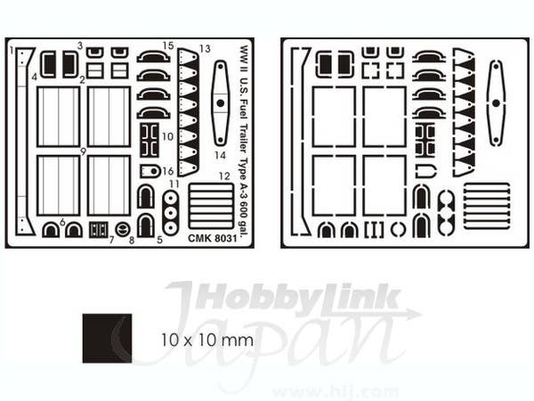 WW II Fuel ailer type A-3 CMK RA039