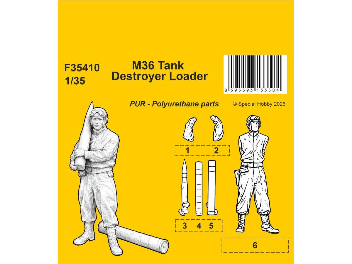 M36 Tank Destroyer Loader