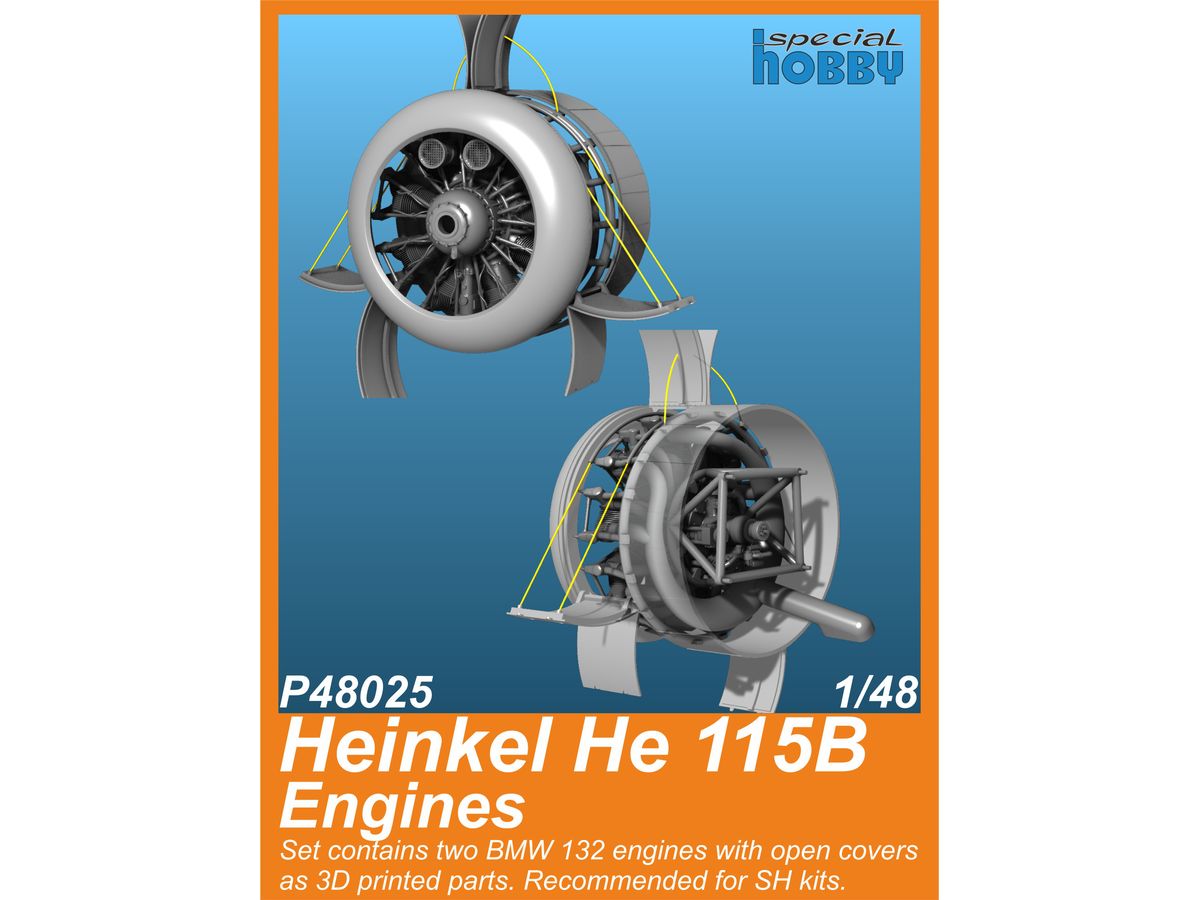 Heinkel He 115B Engines / for Special Hobby kits