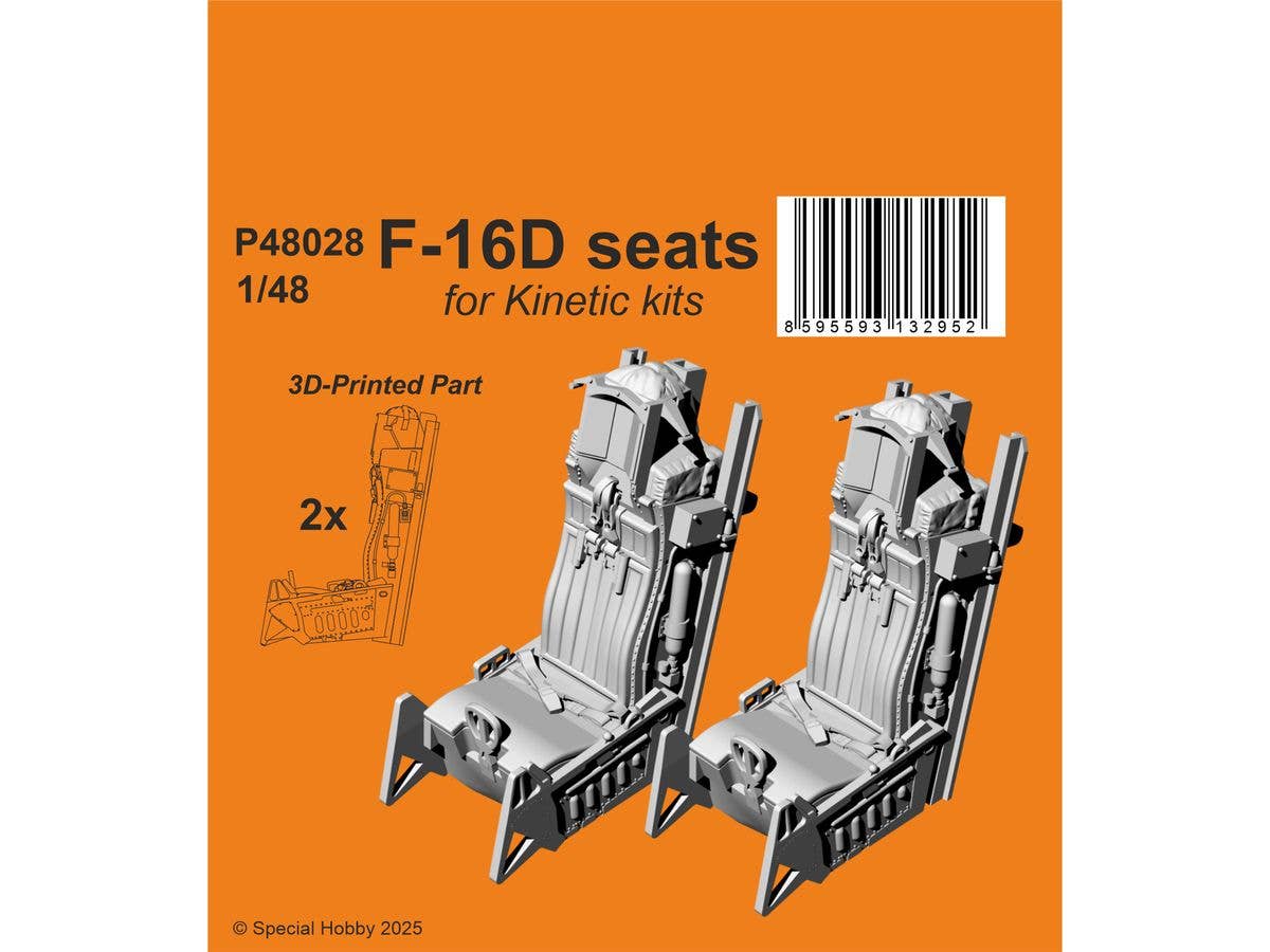 F-16D Seats (for Kinetic)
