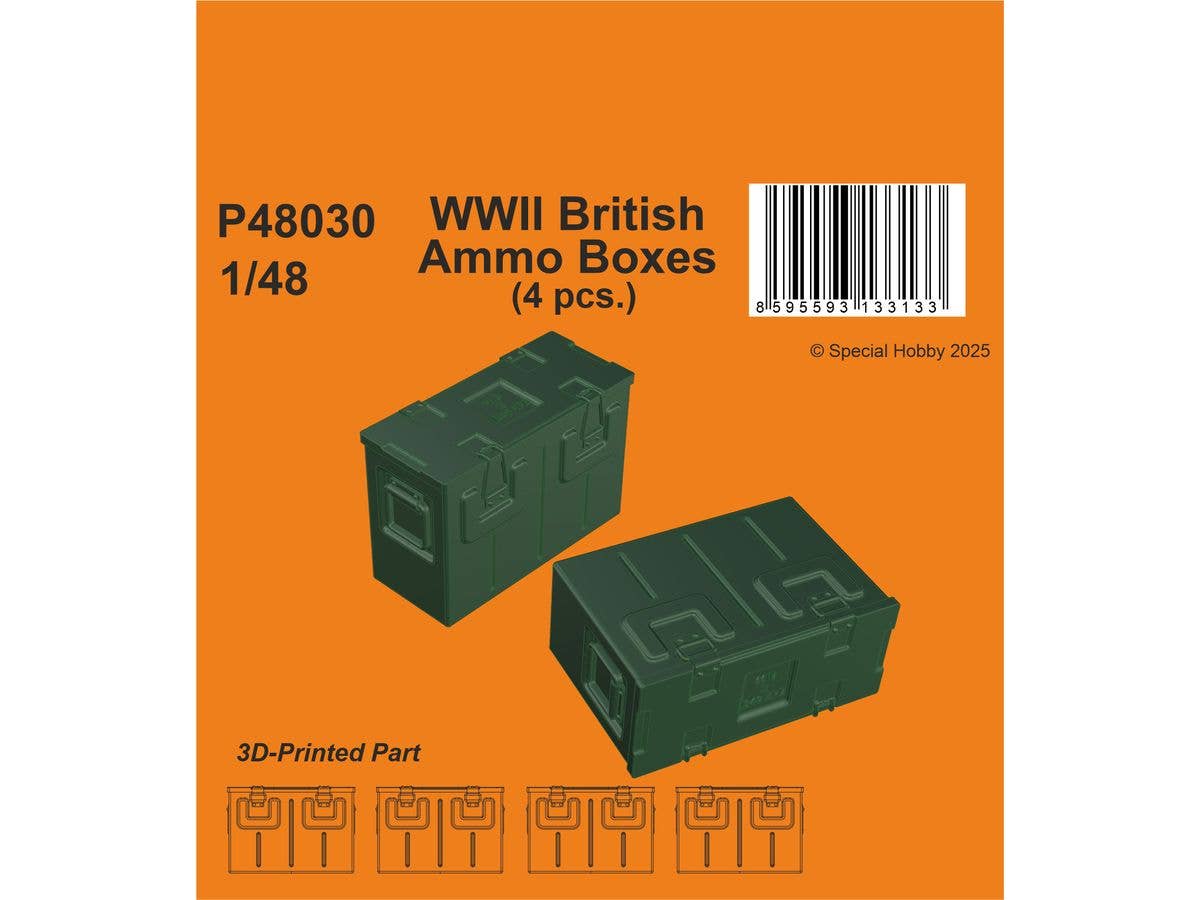 WWII British Ammo Boxes