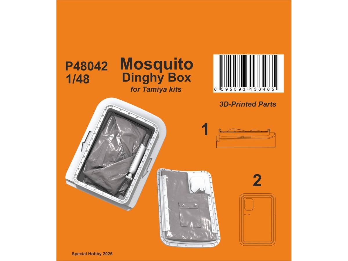 Mosquito Dinghy Box / for Tamiya kits