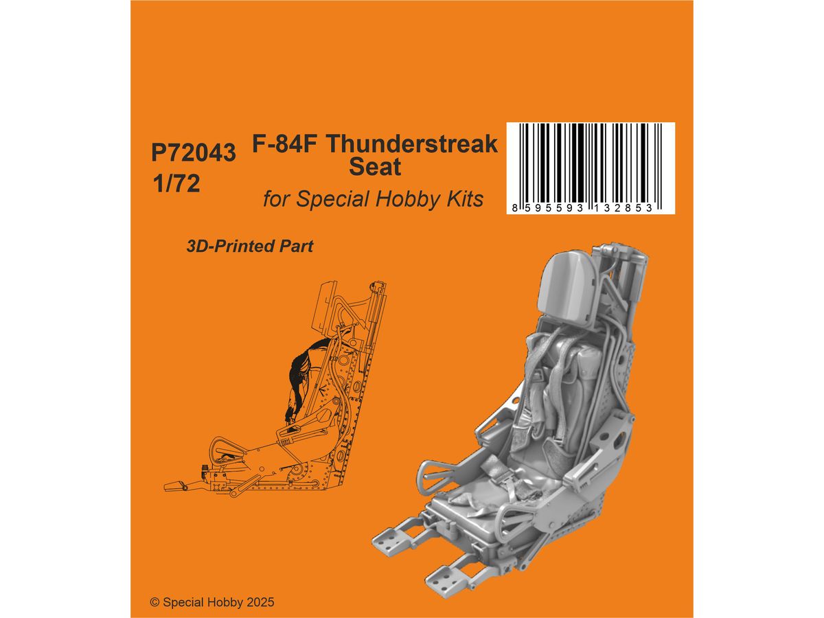 F-84F Thunderstreak Seat / for Special Hobby Kits