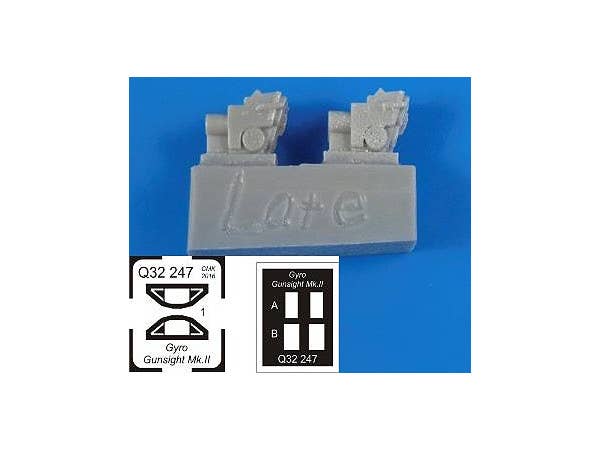 Gyro Gunsight Mk.II for Late Tempest and Other Fighters (Special Hobby, Pacific Coast)