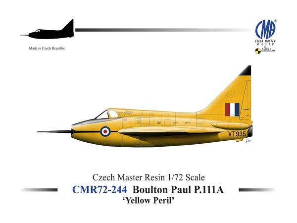 B.P. P.111A 'Yellow Peril'