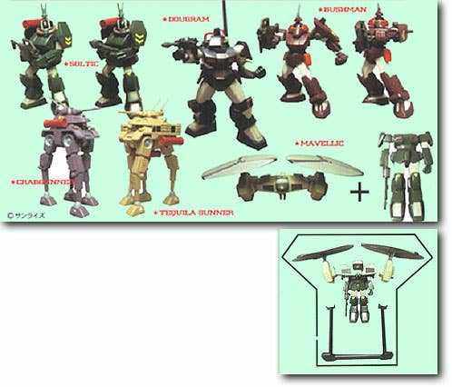 Dougram Collection 1Box (12pcs)