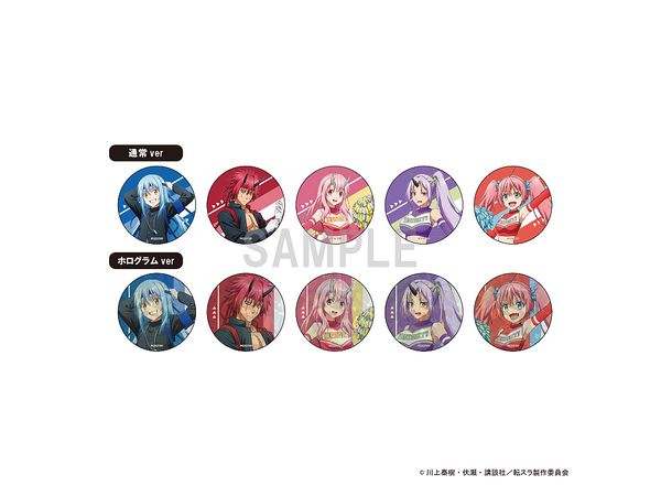 That Time I Got Reincarnated as a Slime Can Badge Collection: Cheerleading Ver. 1Box 10pcs