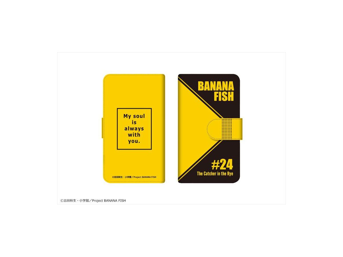Banana Fish: Diary Smartphone Case for Multi-size (M) 02 Dear Ash (Yellow Title Ver.)