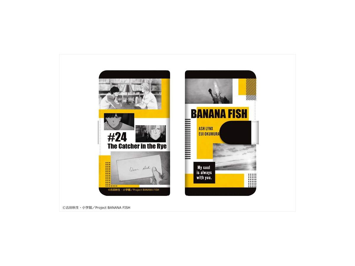 Banana Fish: Diary Smartphone Case for Multi-size (L) 03 The Catcher in the Rye