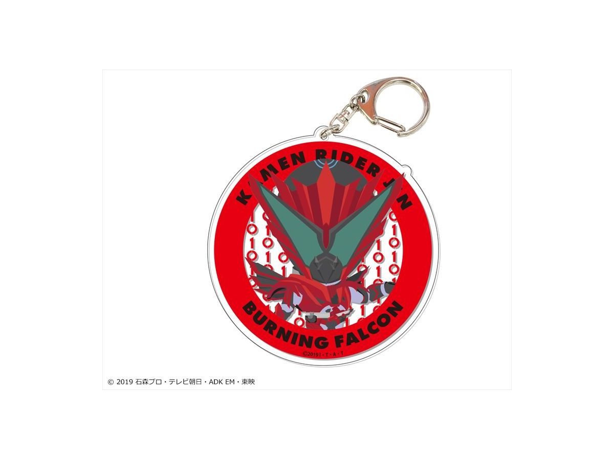 Kamen Rider Zero-One: Big Acrylic Keychain 07 (Kamen Rider Jin Burning Falcon)