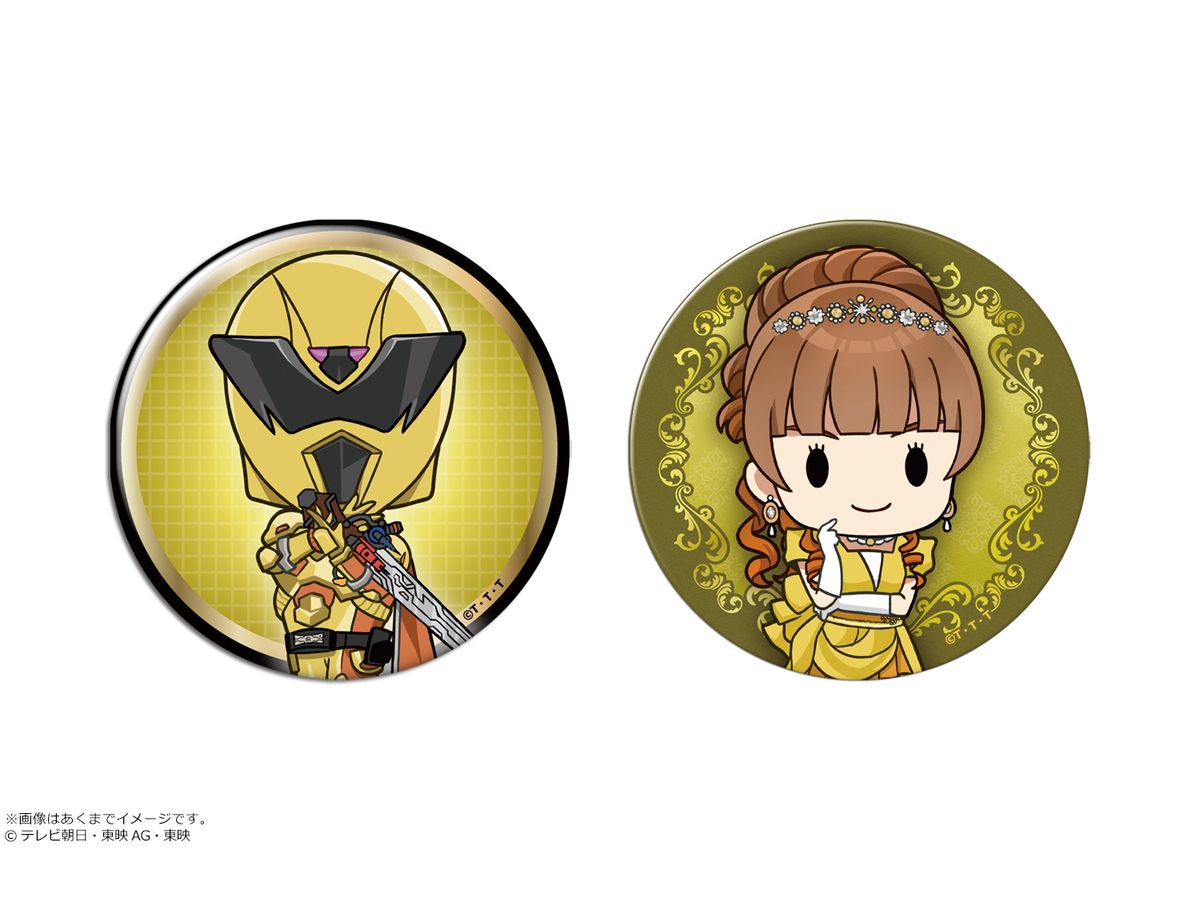 King Ohger: Can Badge Set 03 Kamakiri Ohger / Hymeno