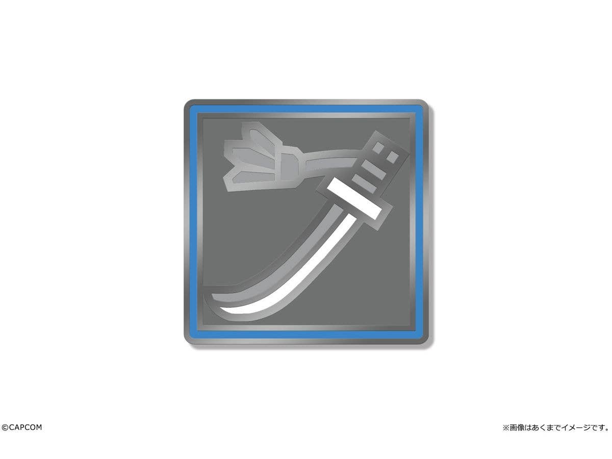 Monster Hunter Wilds: Metal Pins 02 Long Sword