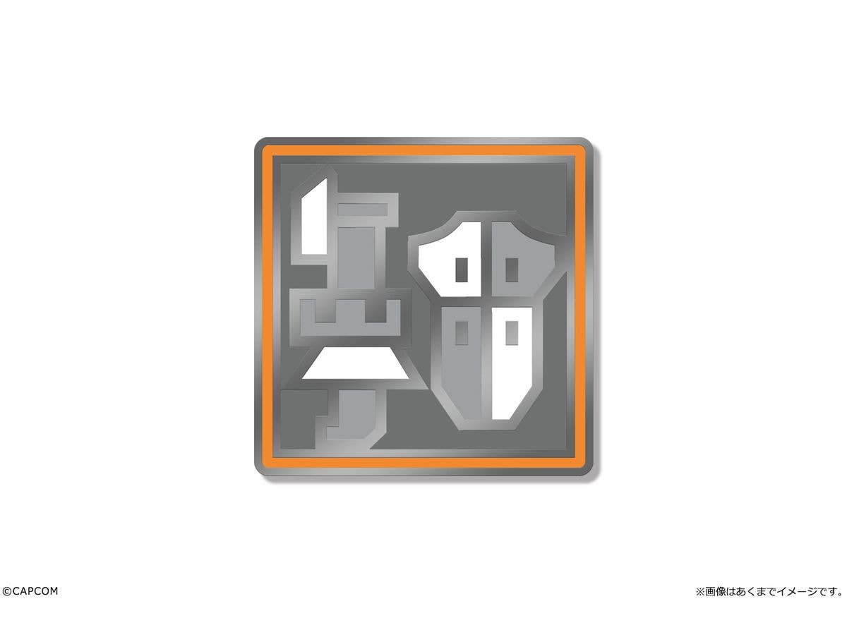 Monster Hunter Wilds: Metal Pins 08 Gunlance