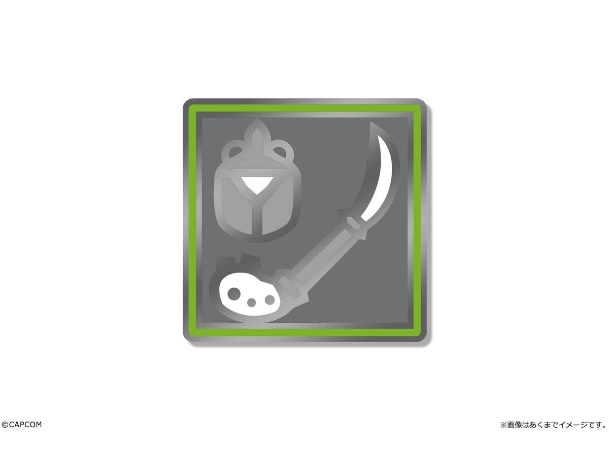 Monster Hunter Wilds: Metal Pins 11 Insect Glaive