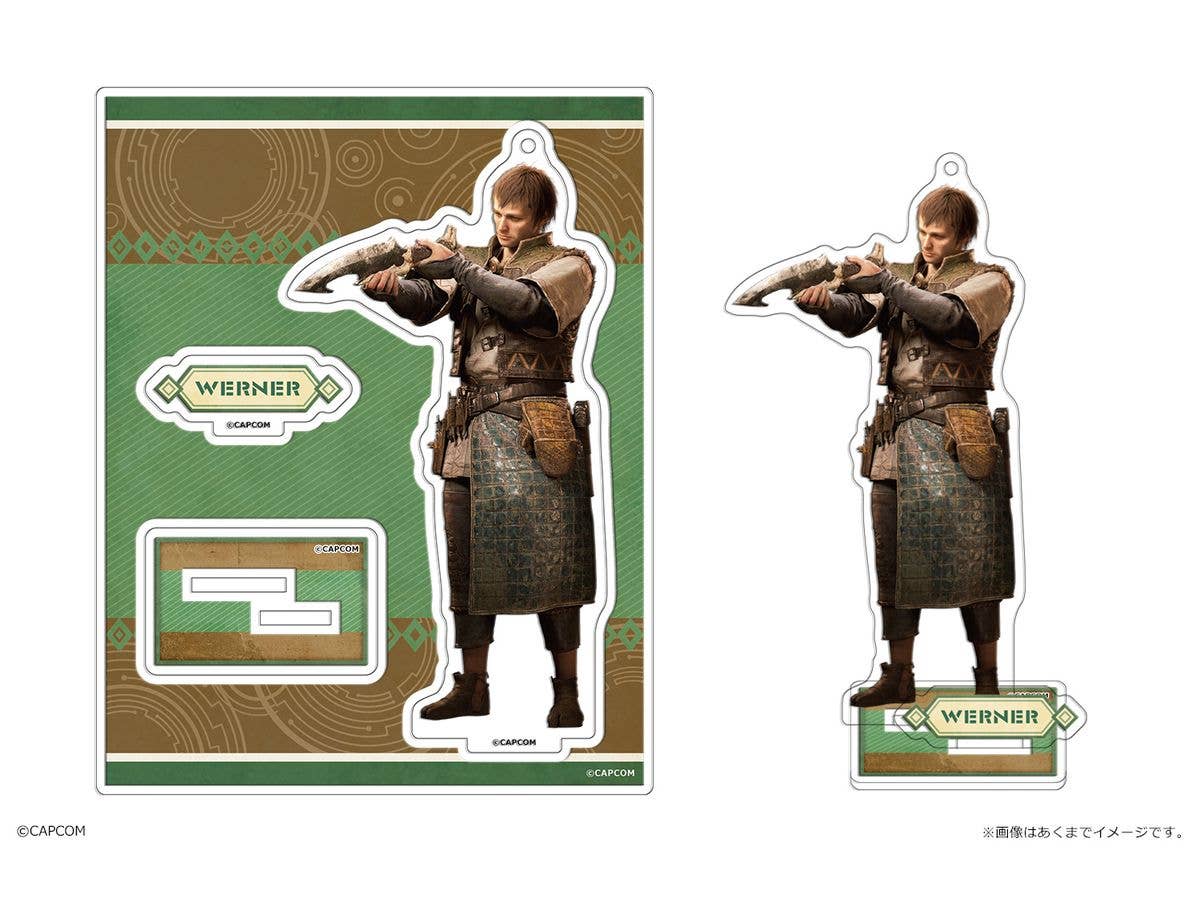 Monster Hunter Wilds: Acrylic Figure 08 Werner