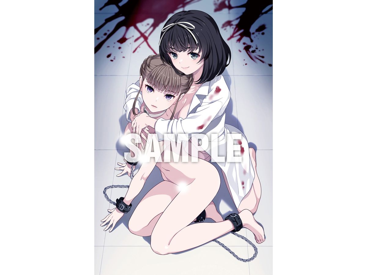 Megastore Vo.350! Masterpiece Heroine B2 Tapestry D: euphoria Nemu Manaka & Kanae Hokari Drawn by Shigeo Hamashima B2 Tapestry