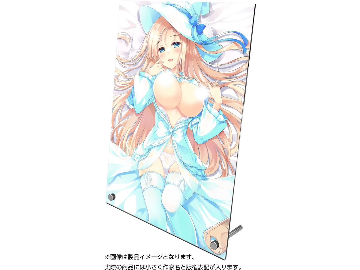 Megastore Vo.350! Masterpiece Heroine Newly Drawn B5 Acrylic Art Stand A: Shukufuku no Campanella Carina Verritti Drawn by Kocha B5 Acrylic Art Stand