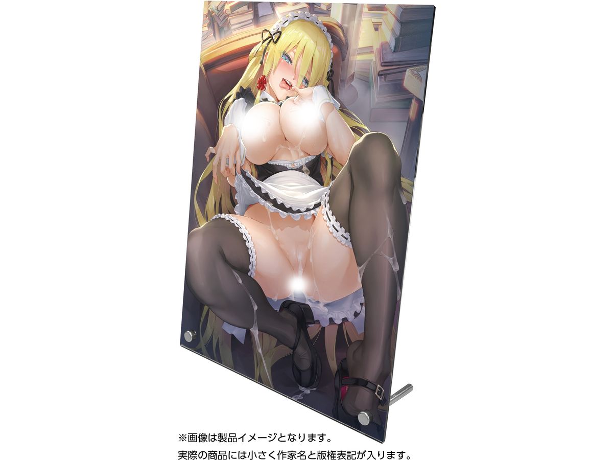 Megastore Vo.350! Masterpiece Heroine Newly Drawn B5 Acrylic Art Stand B: Bishoujo Mangekyou God Made Girls, Alice Drawn by Happobijin B5 Acrylic Art Stand