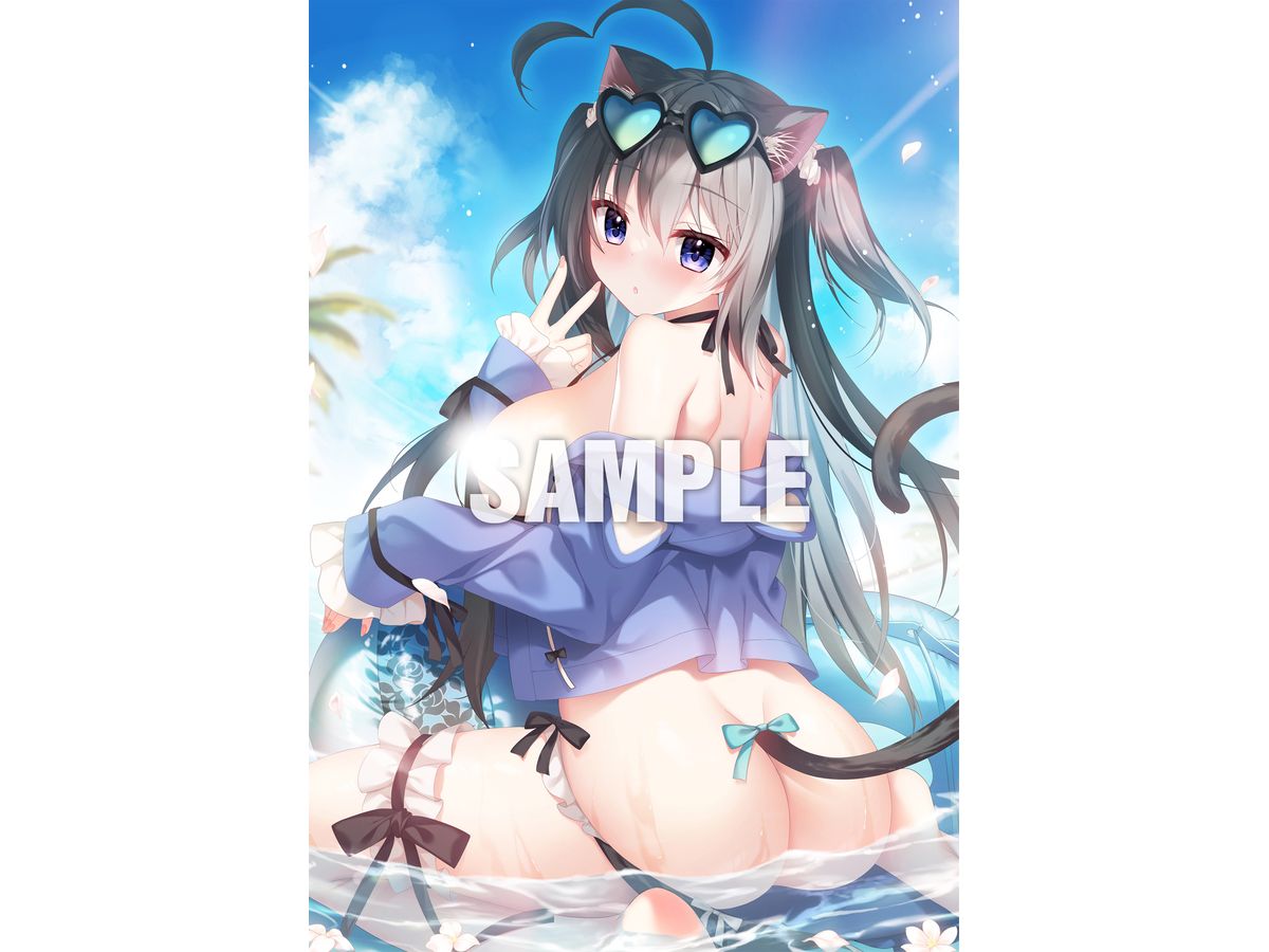 Megastore Cover B2 Tapestry C Shiromochi Sakura Megastore September Issue Cover