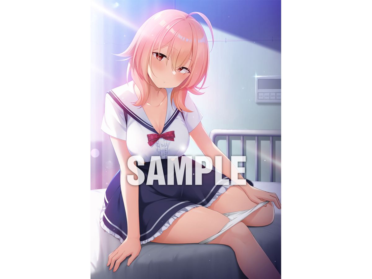 CUBE / ASa Project B2 Tapestry A Koishi Irodoru Seigiranman Mikuri Shirakawa (School Uniform) Nekomugi Original Illustration B2 Tapestry
