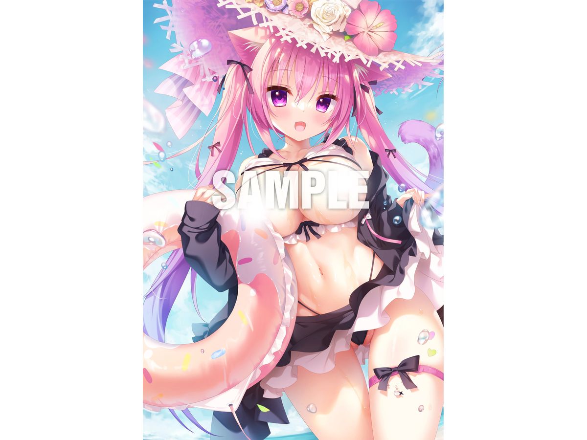 Megastore Cover B2 Tapestry A Shiromochi Sakura Megastore October Issue Cover