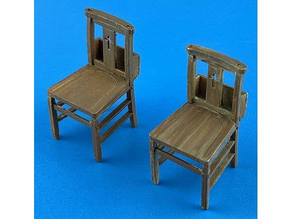 Church Chairs 2 pcs