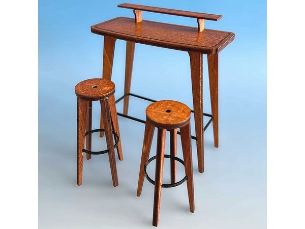 Bar Counter and High Chair
