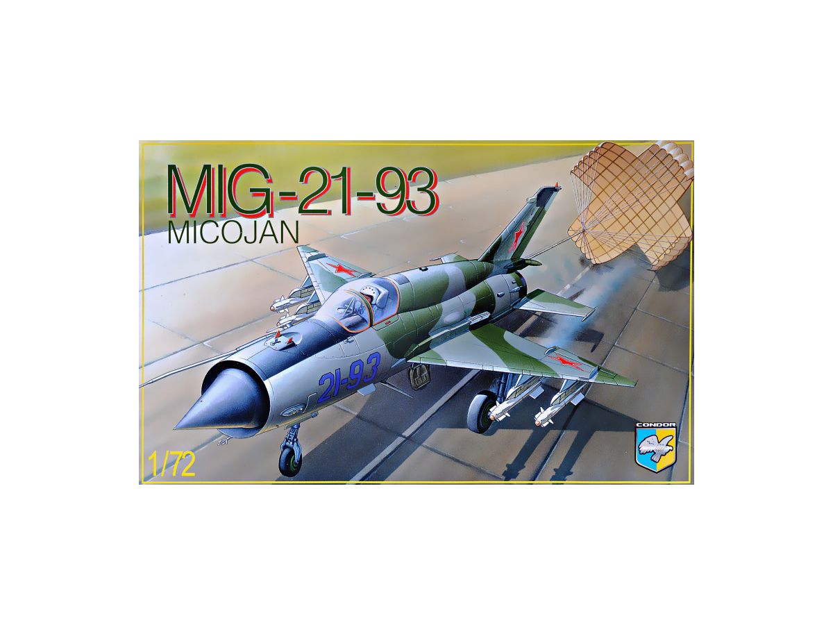 MiG-21-93 Soviet Fighter (1 Type Decal Included)
