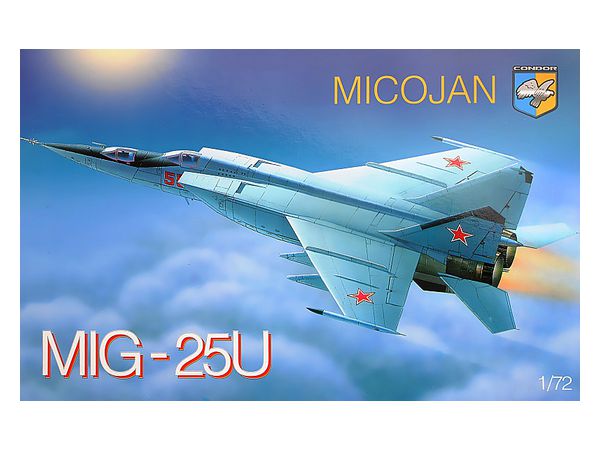 Mig-25U Soviet Training Battle Interceptor (2 Types Of Decals Included)