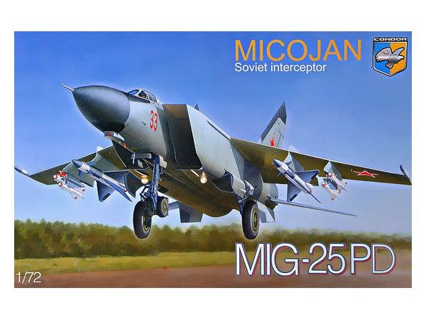 Mig-25PD (2 Types Of Decals Included)