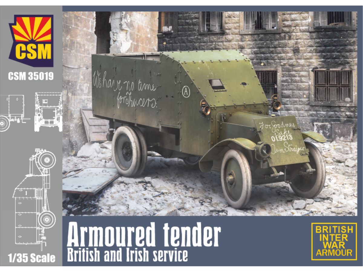 Armoured Tender, British and Irish Service