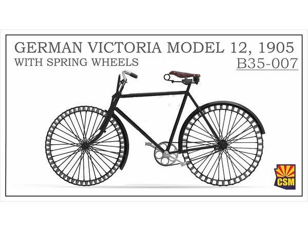 German Victoria Model 12, 1905, with spring wheels