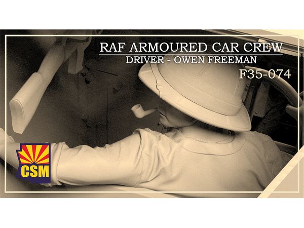 RAF ARMOURED CAR CREW Driver - Owen Freeman