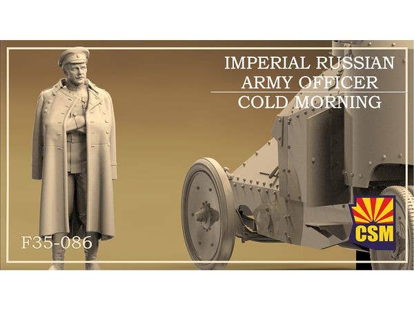 Imperial Russian Army Officer cold morning