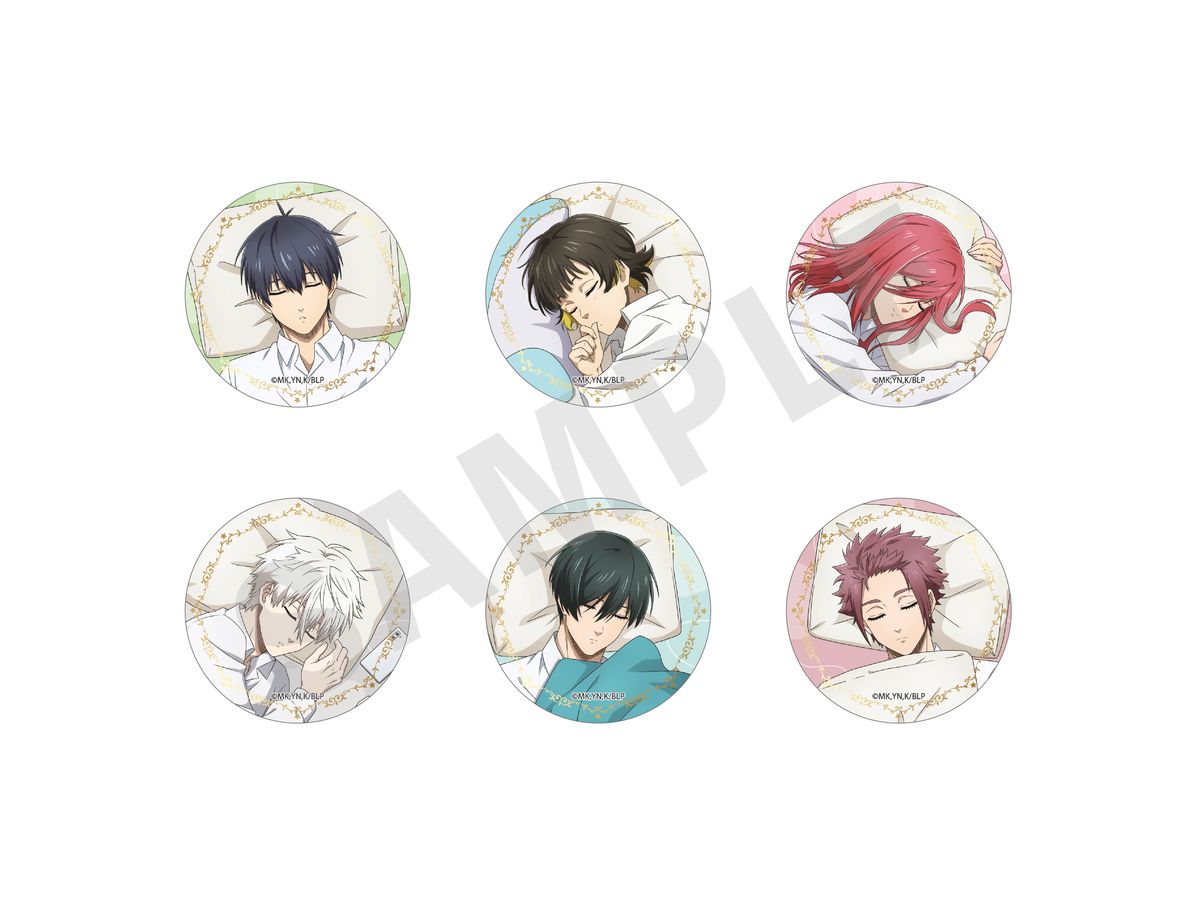 BLUE LOCK Good Night Series Can Badge 1Box 6pcs
