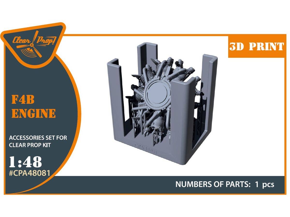 F4B Engine for Clear Prop!