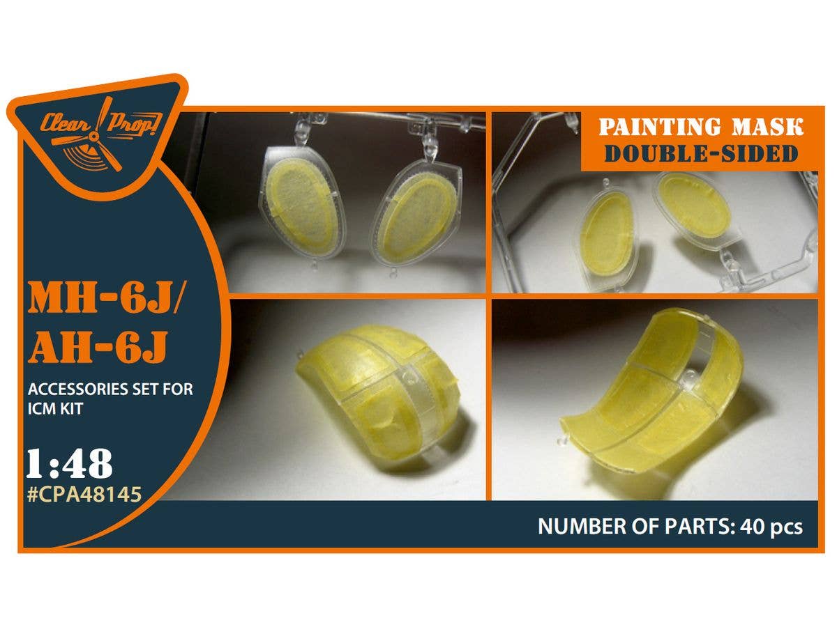 MH-6J/AH-6J double-sided painting mask for ICM kit