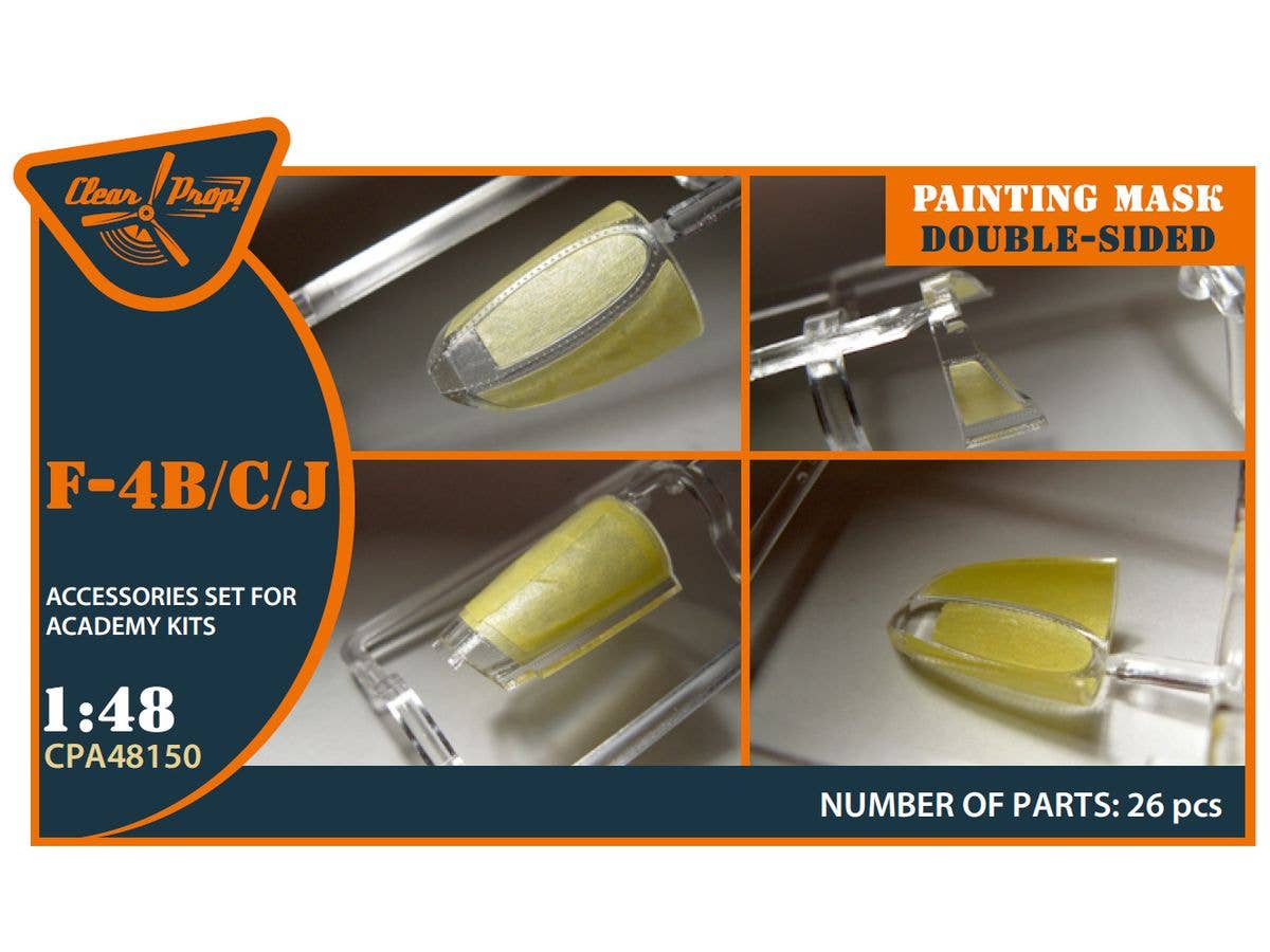 F-4B/C/J double-sided painting mask for Academy kits