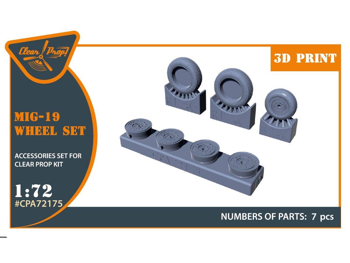 MiG-19 wheel set  for CP kits