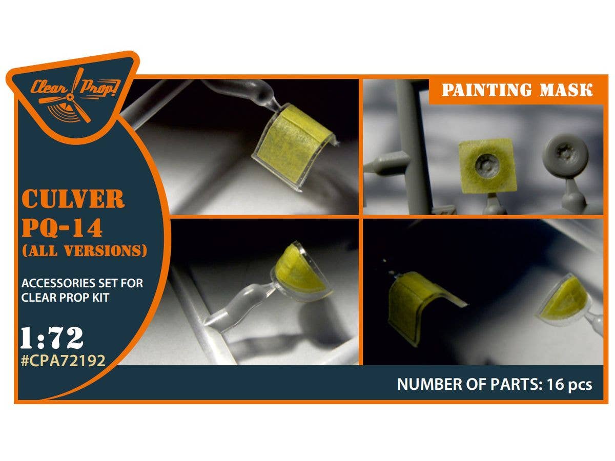 Culver PQ-14 mask for Clear Prop!