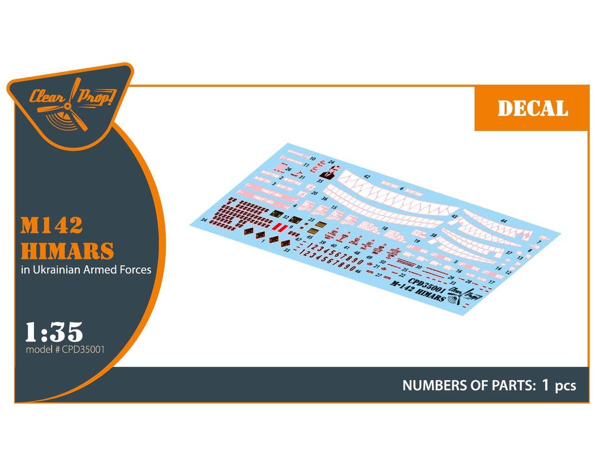 M142 HIMARS in Ukrainian Armed Forces decal