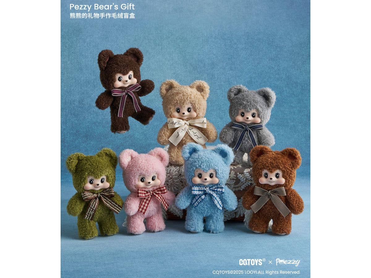 Pezzy Bear's Gift Handmade Plush Blind Box 1Box 6pcs