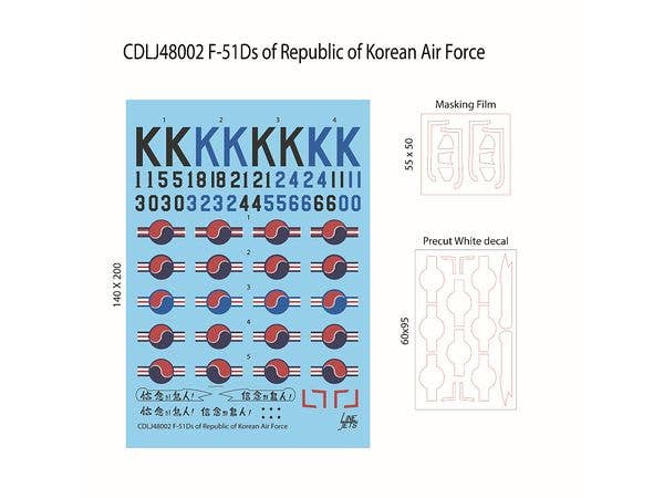 F-51Ds of Republic of Korea Air Force