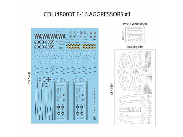 F-16 Aggressors #1