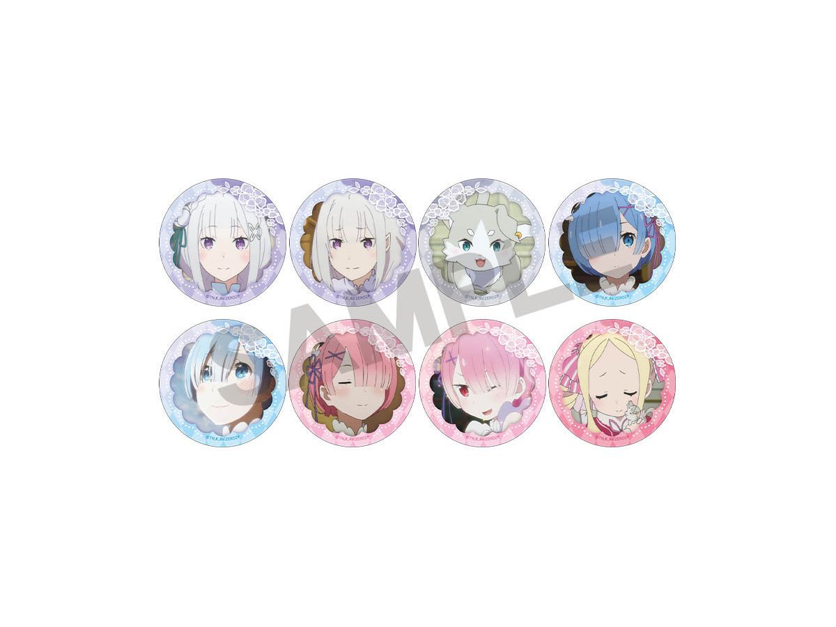 Re:Zero Starting Life in Another World: Trading Can Badge: 1Box (8pcs)