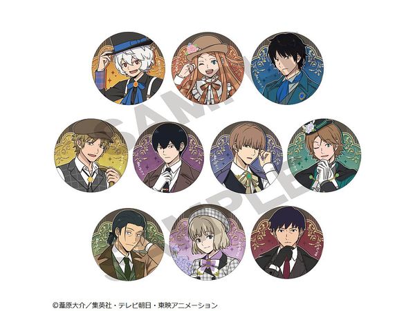 World Trigger: Trading Can Badge British Style 1Box 10pcs