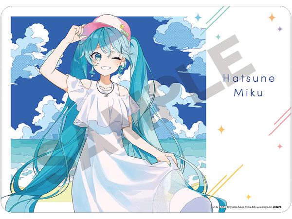 Hatsune Miku: Rubber Mat White Dress