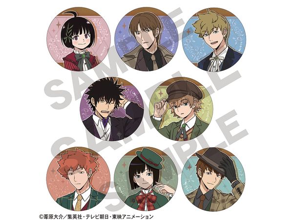 World Trigger: Trading Can Badge British Style Part 2 1Box 8pcs